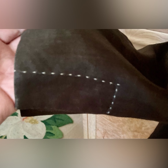 Vintage Villager Brown Blazer size 14 - Picture 6 of 8